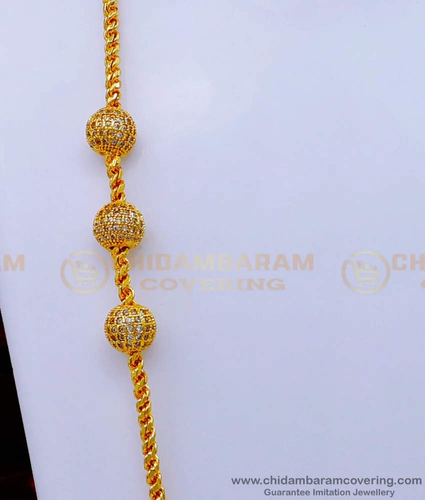 Mchn466 1 Gram Gold Plated Ball Mugappu Thali Chain Designs 7 850x1000 .webp